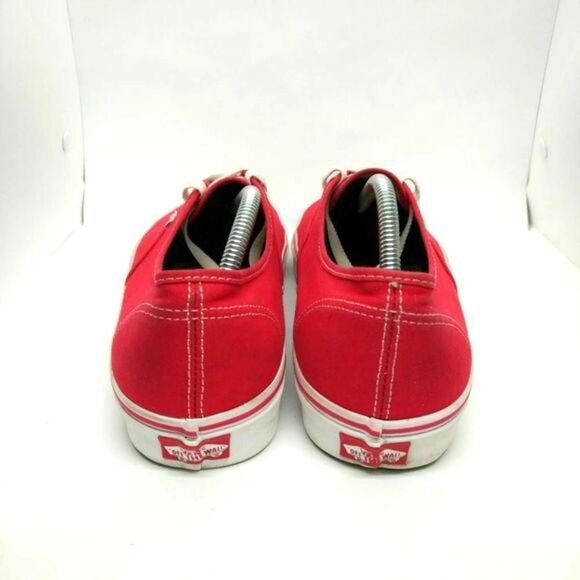 Vans Off The Wall Skateboard Sneakers Mens Size 11.5 Red Shoes Casual Vans - Picture 4 of 8